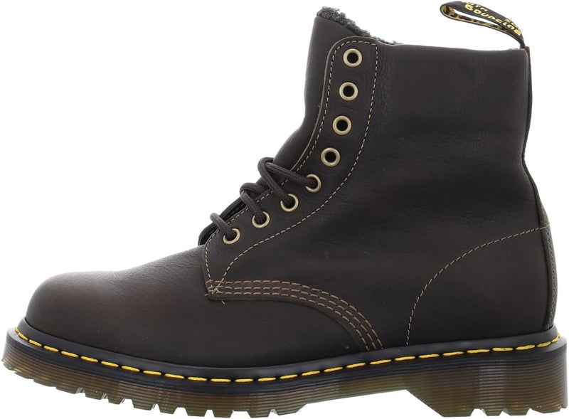 Dr. Martens Unisex-Adult 1460 Faux Fur Lined Grizzly Leather Boot Fashion - Image 2